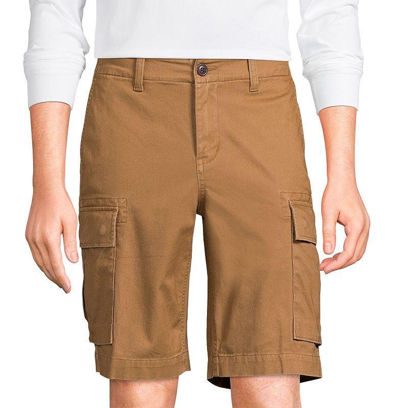 Men's Lands' End Comfort First Knockabout Cargo Shorts, Size: 34, Boulder Gray Product Image