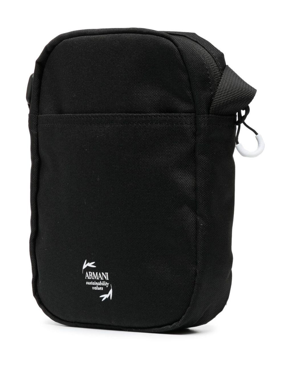 logo-print messenger bag Product Image