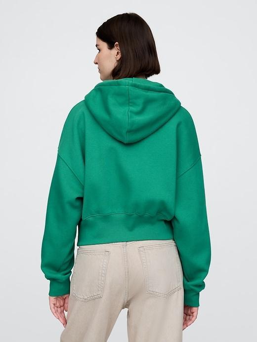 VintageSoft Full-Zip Wedge Hoodie Product Image