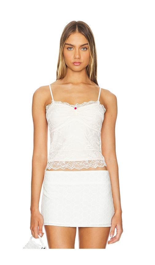 x Intimately FP Lacey Essential Cami In Seasalt Free People Product Image