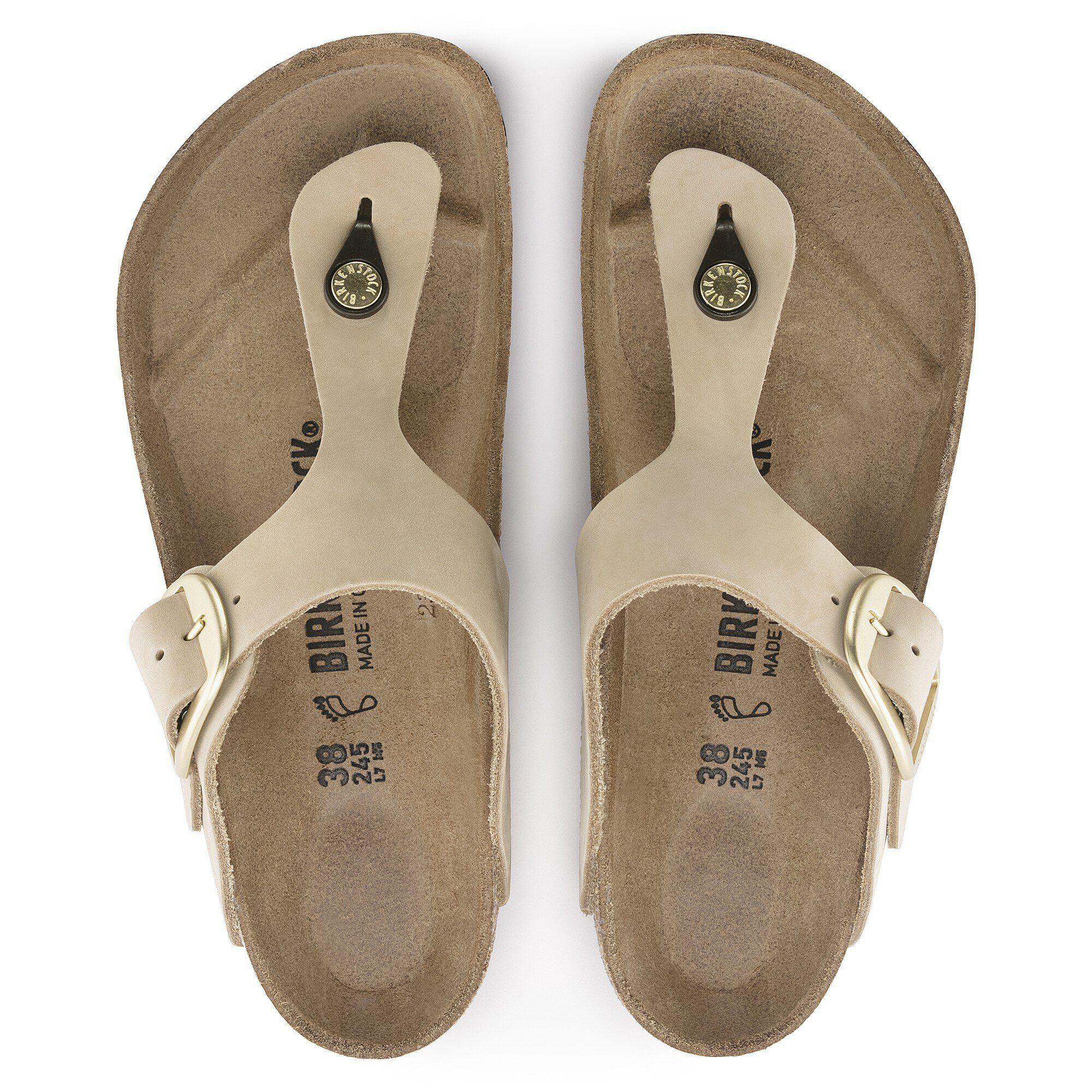 Gizeh Big Buckle Nubuk Leather Product Image