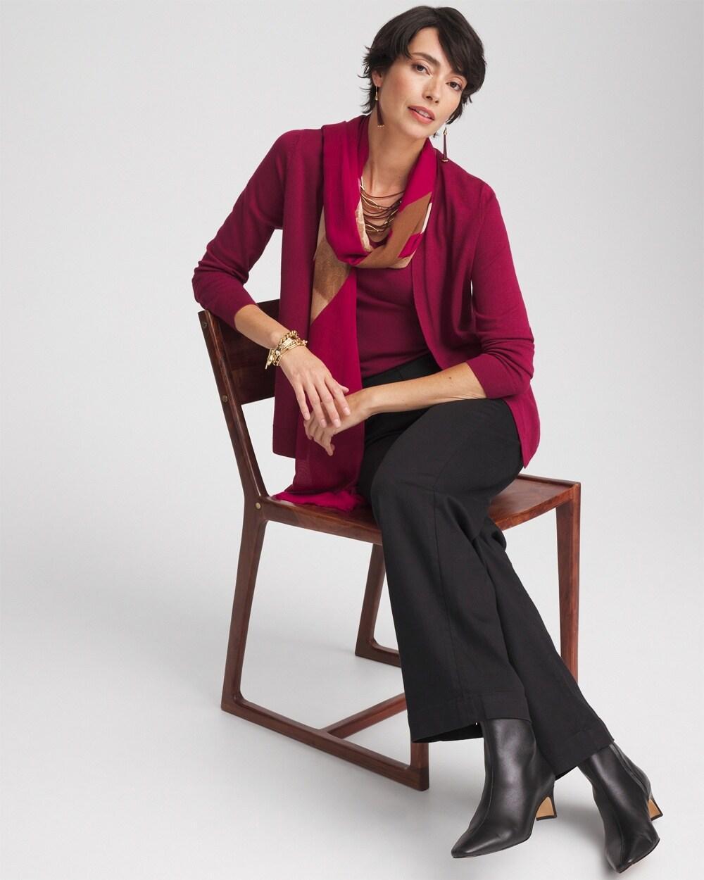 V-neck Sweater Tank Product Image
