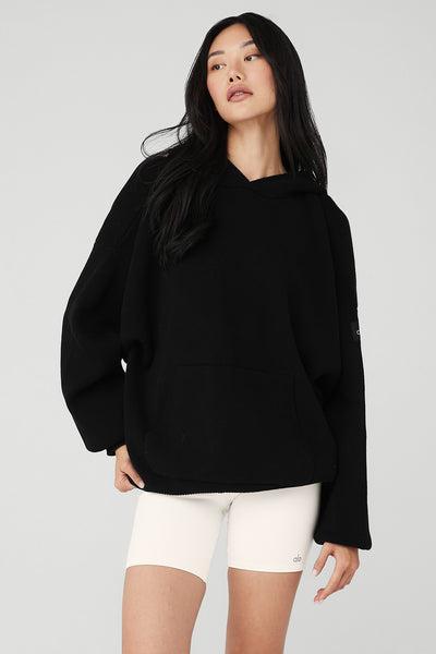 Scholar Hooded Sweater - Black Product Image