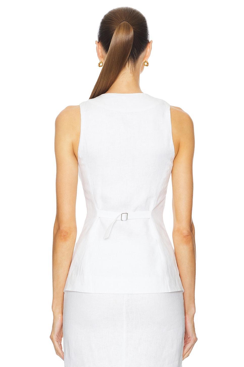 Linen Button Tunic Helsa Product Image
