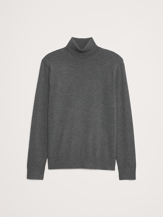 Italian Merino Turtleneck Sweater Product Image