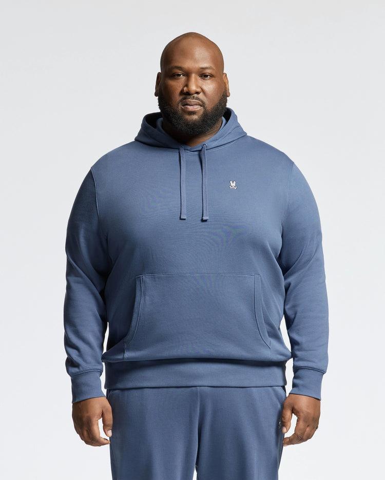 MENS BIG AND TALL LEVY ESSENTIAL FLEECE HOODIE - B9H859D200 Product Image