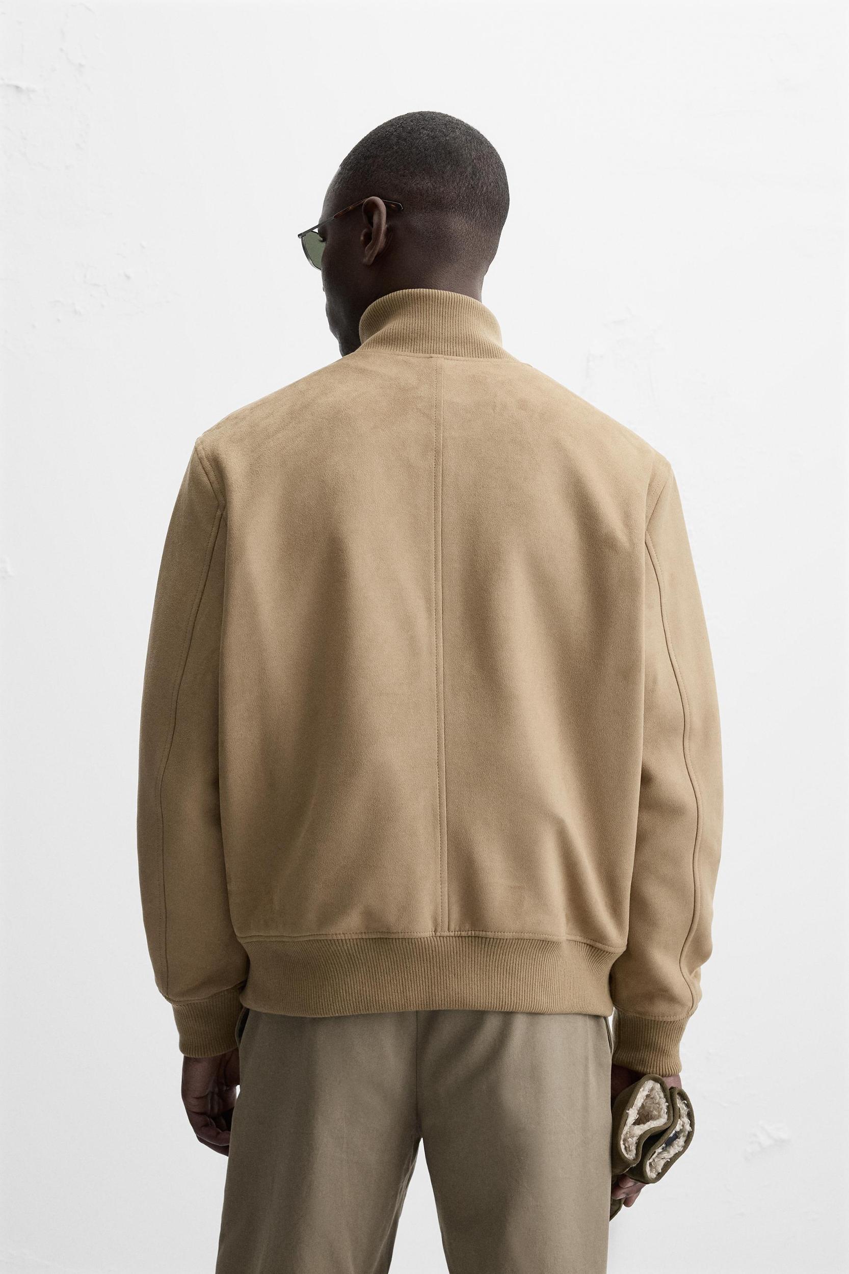 FAUX SUEDE JACKET Product Image
