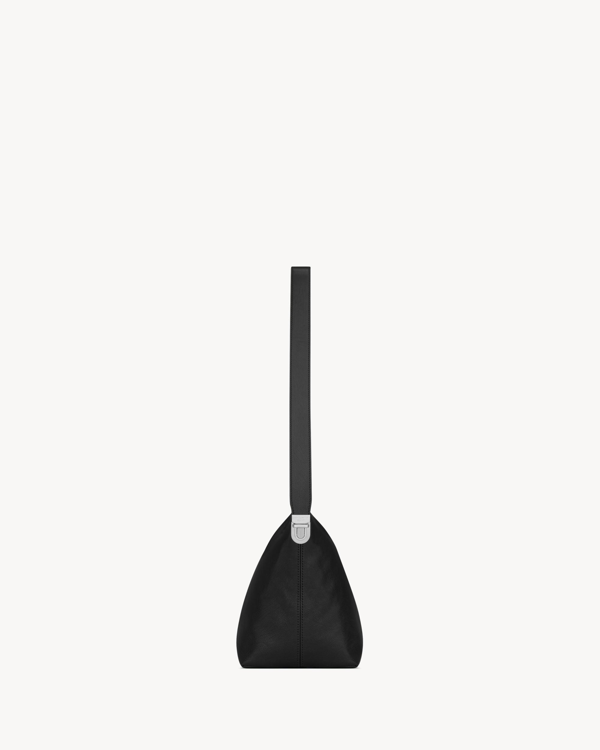 LE TUC giant crossbody bag in grained leather Product Image