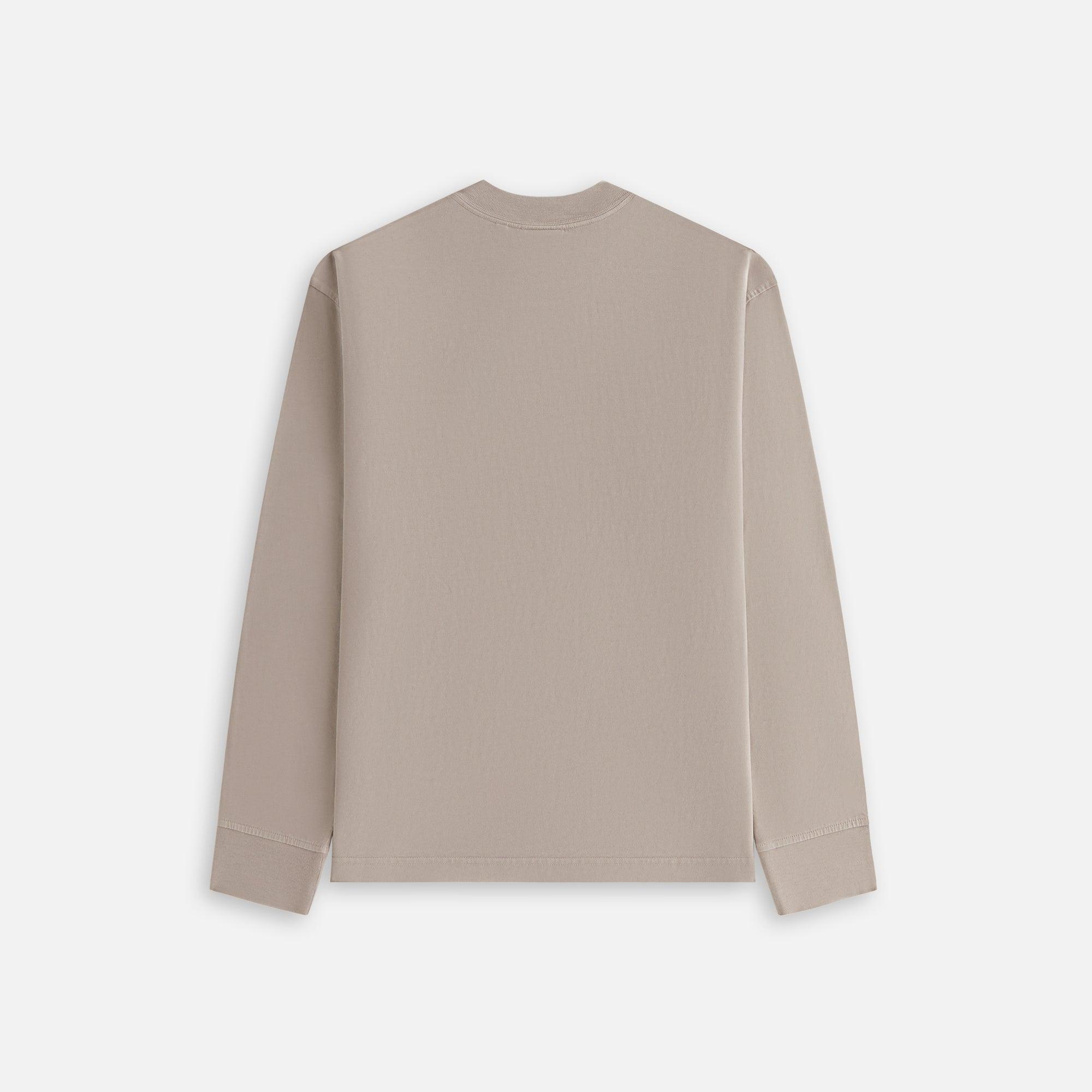 Kith Women Oversized Sonoma Sueded Long Sleeve - Quicksand Female Product Image