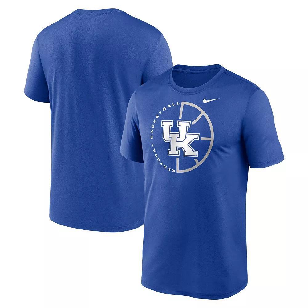 Men's Nike Royal Kentucky Wildcats Legend Basketball Icon Performance T-Shirt, Size: 2XL, Blue Product Image
