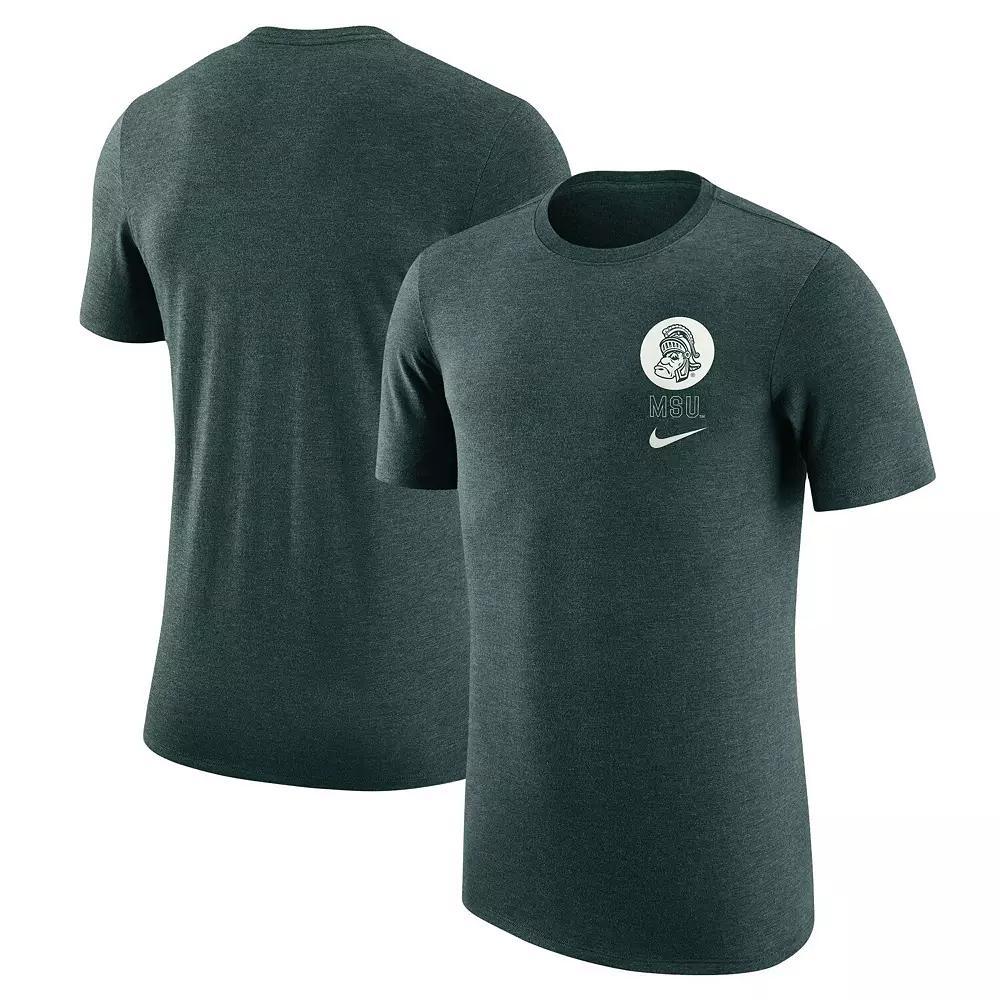 Men's Nike Navy Gonzaga Bulldogs Retro Tri-Blend T-Shirt, Size: 2XL, Zag Blue Product Image