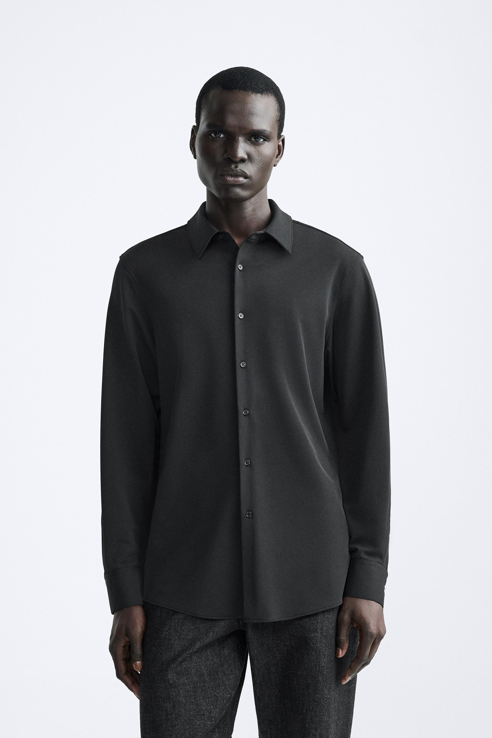 TEXTURED STRETCH SHIRT Product Image