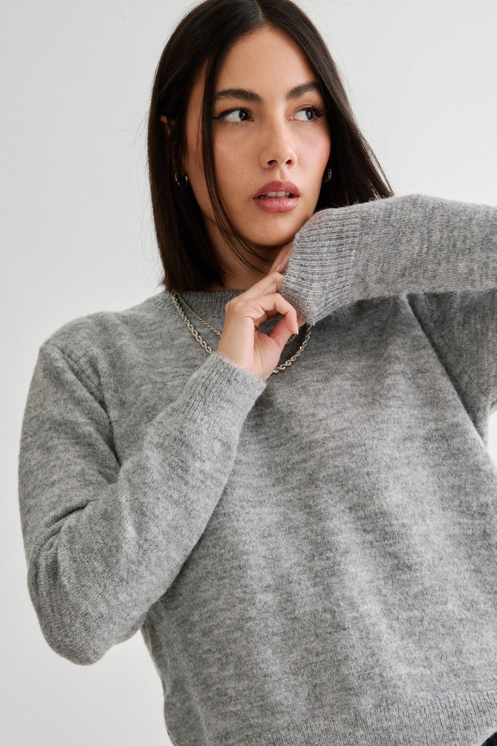 Knit Crewneck Jumper Product Image