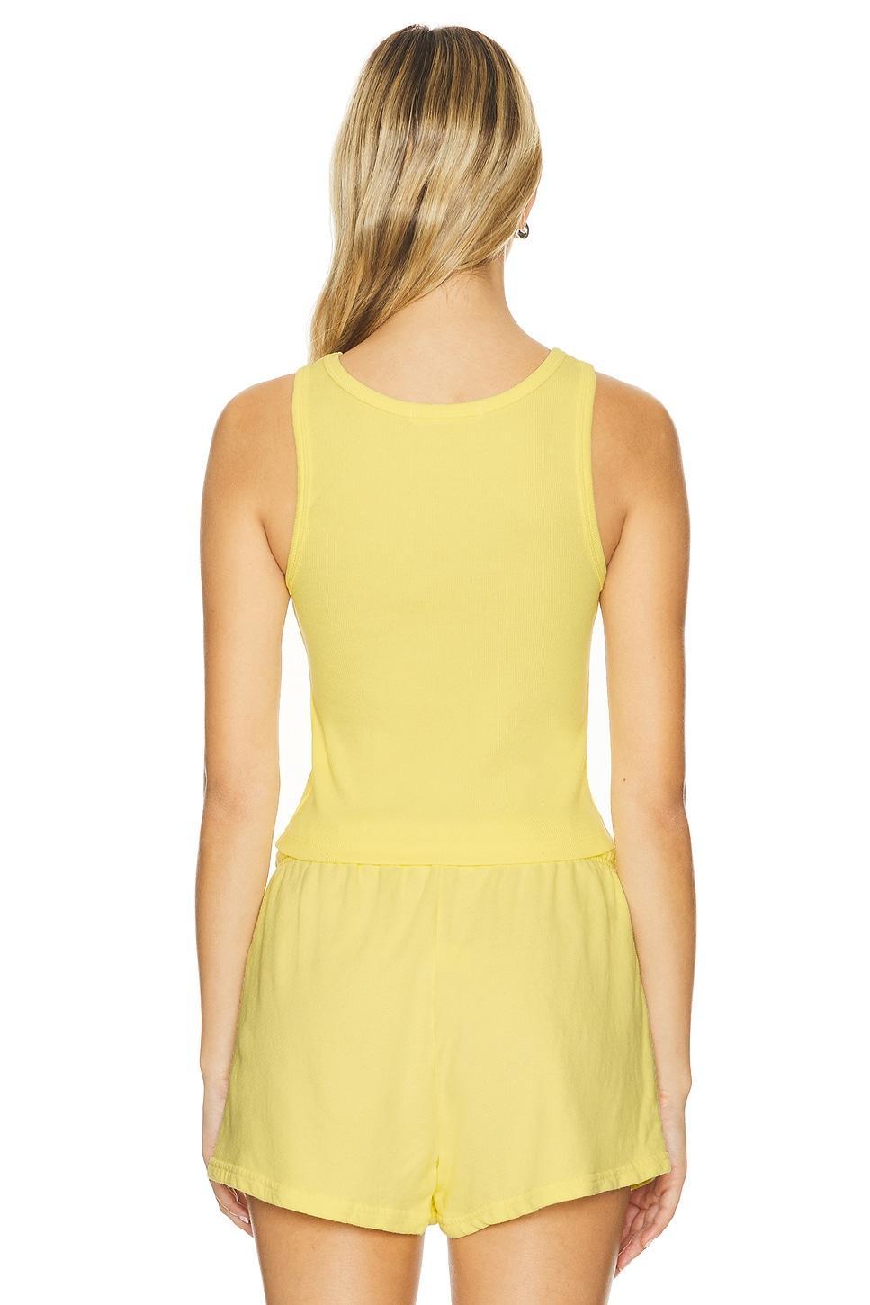 Structured Rib Bra Friendly Tank Top perfectwhitetee Product Image