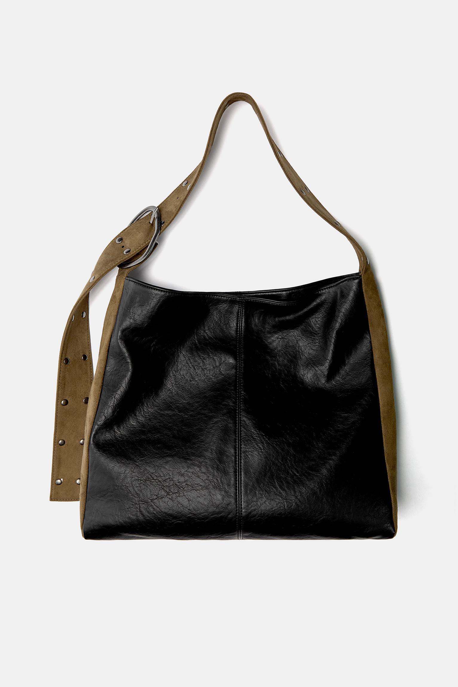 Contrast shopper bag Product Image
