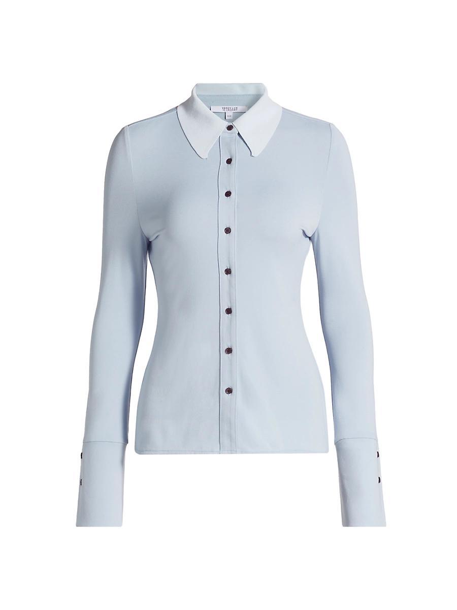 Womens Ulla Buttoned Knit Top Product Image