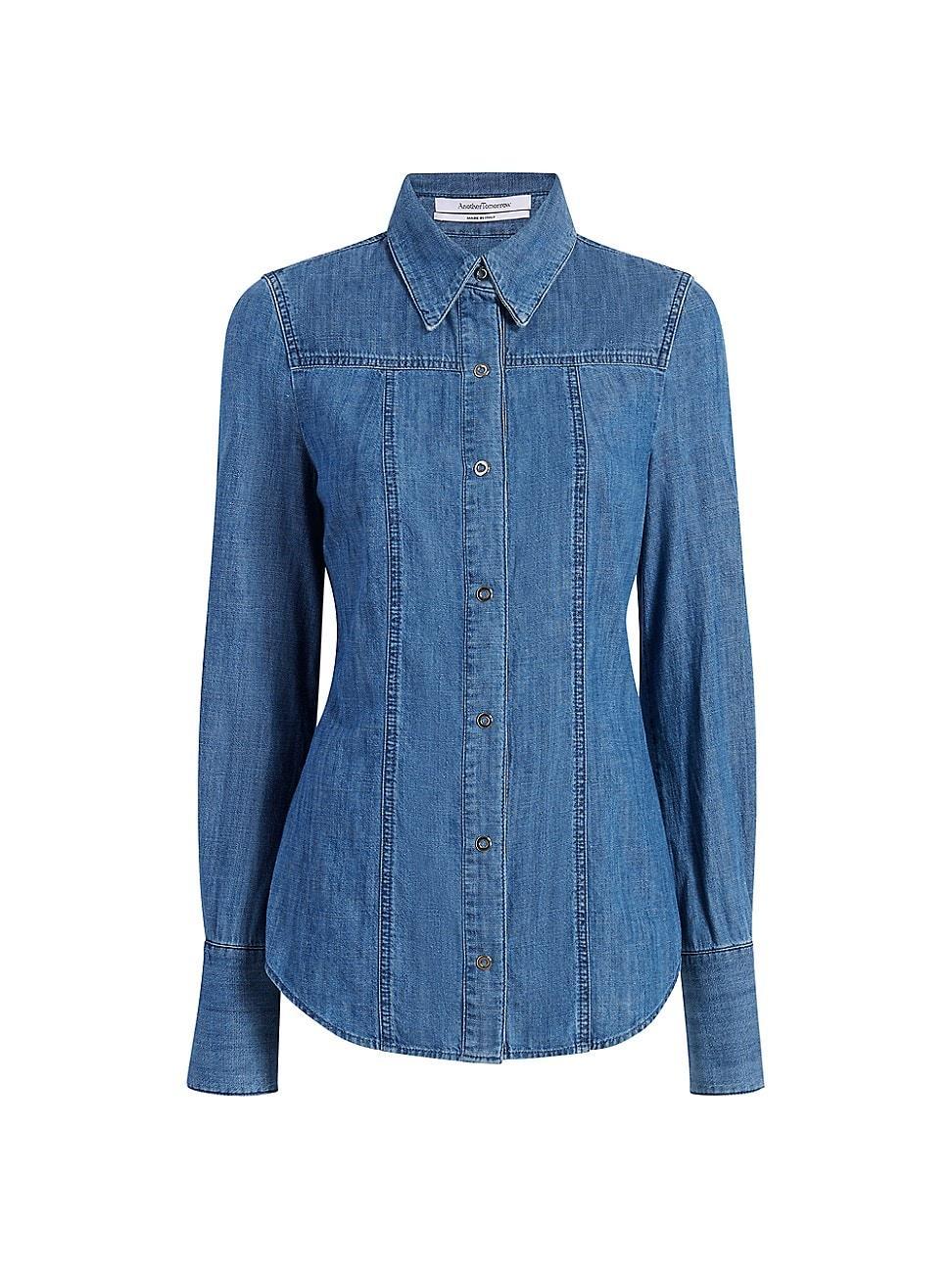 Chambray Slim Shirt Product Image