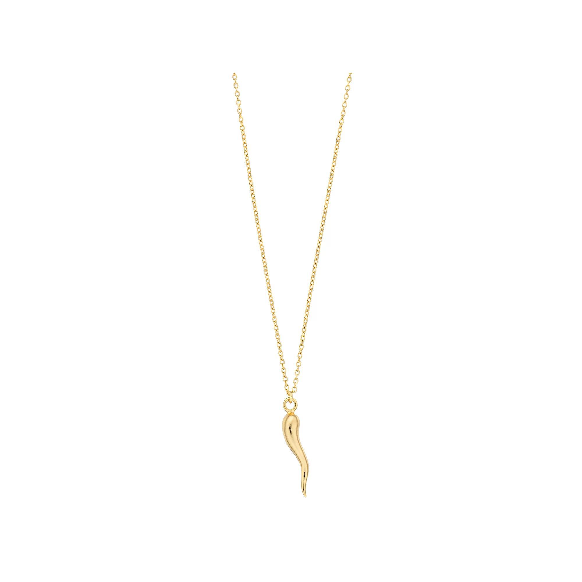 Sterling Silver Pepper Pendant Necklace, Women's, Size: 18", 18k Gold Over Product Image