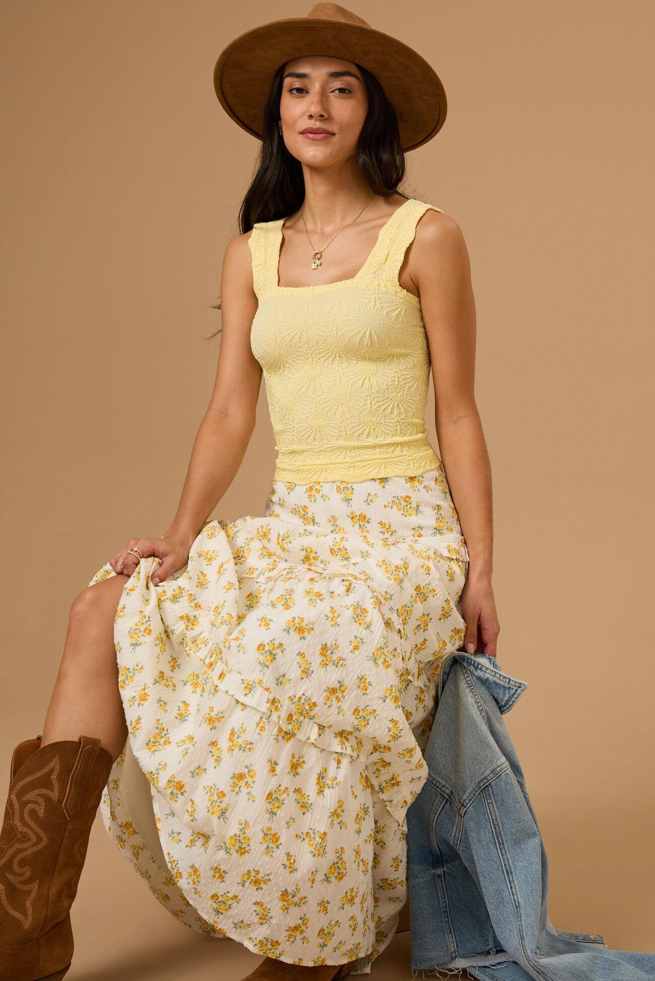 Blaire Seamless Floral Cami Product Image