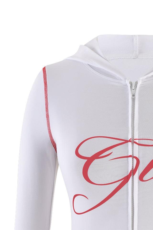 BLARE HOODIE - WHITE Product Image