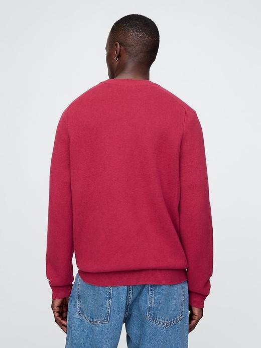 CashSoft V-Neck Sweater Product Image