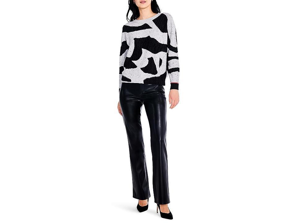 NIC+ZOE Petite Dusk Days Sweater Multi) Women's Clothing Product Image