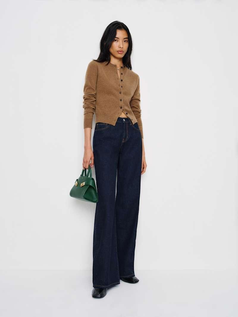 Farren Cashmere Crew Cardigan Product Image