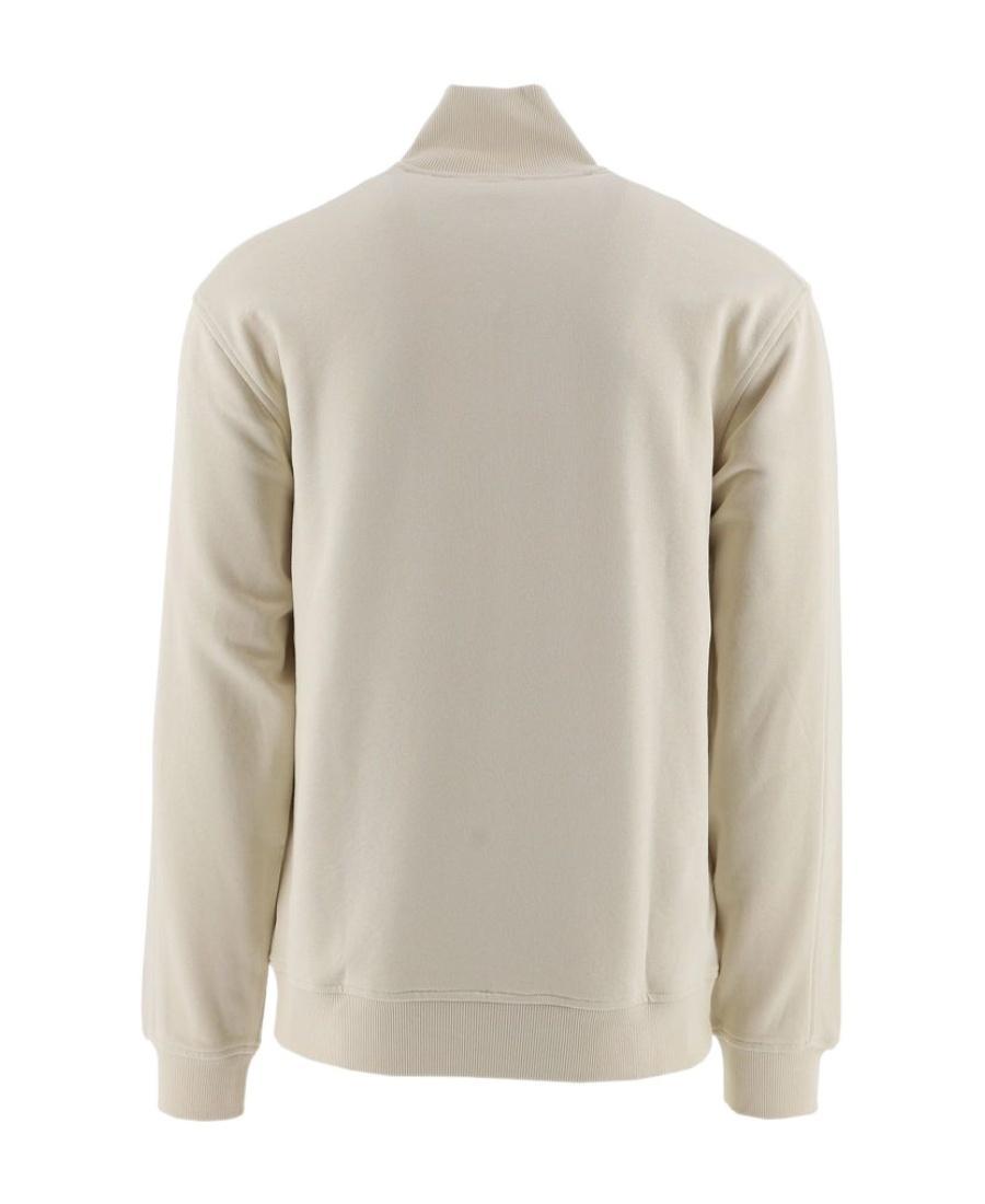 HUGO BOSS High-necked Long-sleeved Hoodie In Nude Product Image