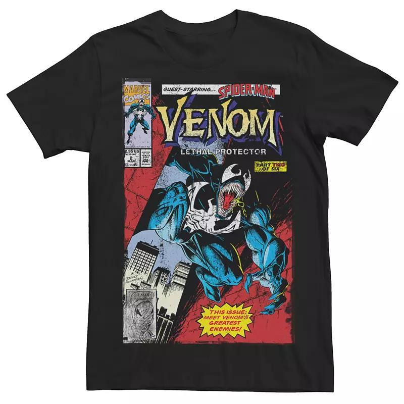 Mens Marvel Venom Venomies Comic Cover Graphic Tee Product Image