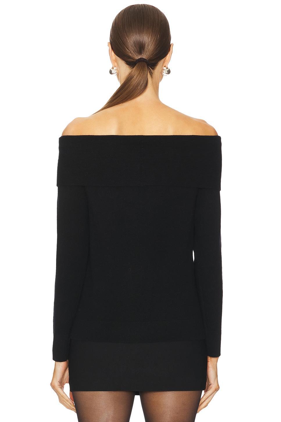 Perry Off The Shoulder Sweater W. Cashmere Product Image