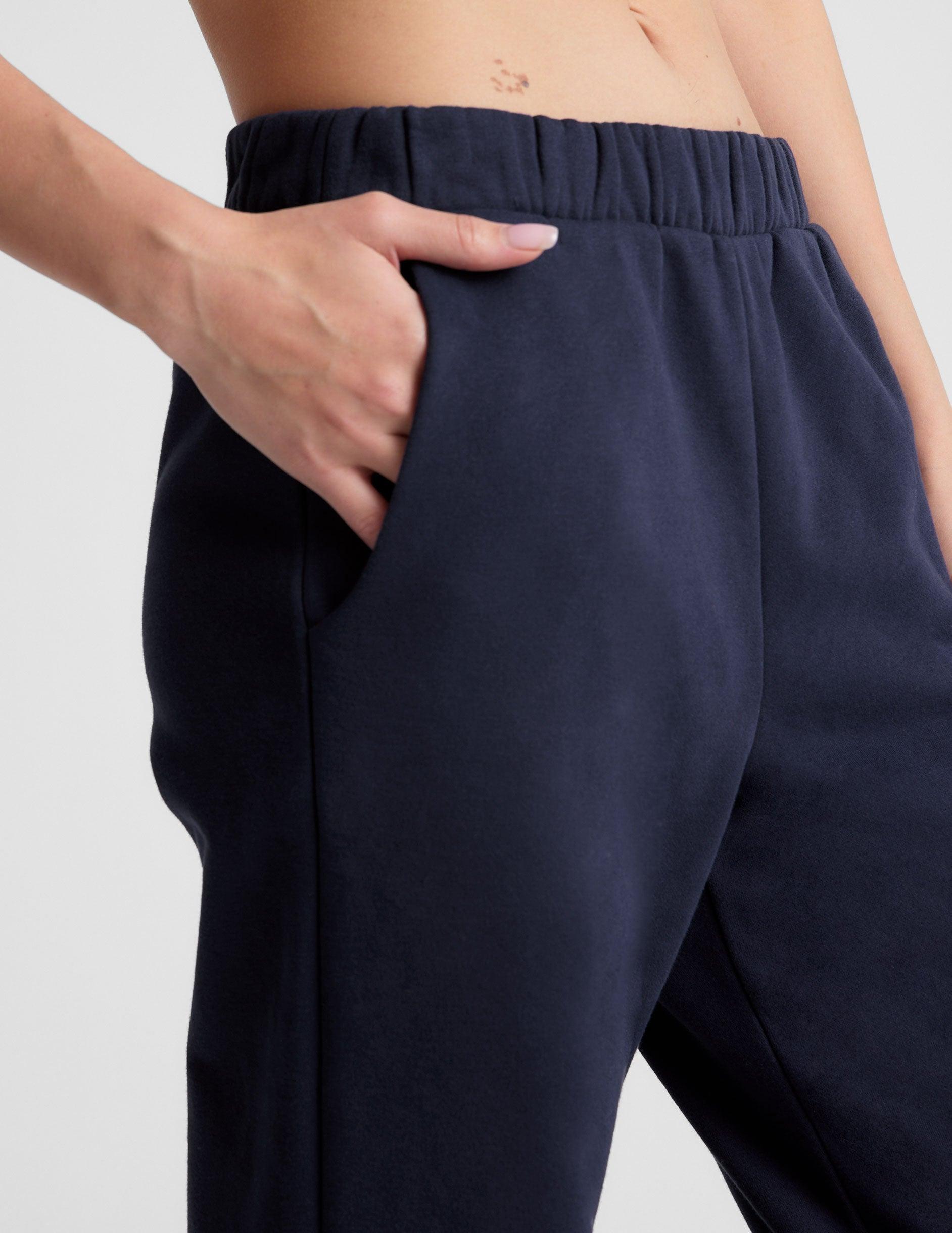 LuxeFleece Wide Leg Pant Product Image
