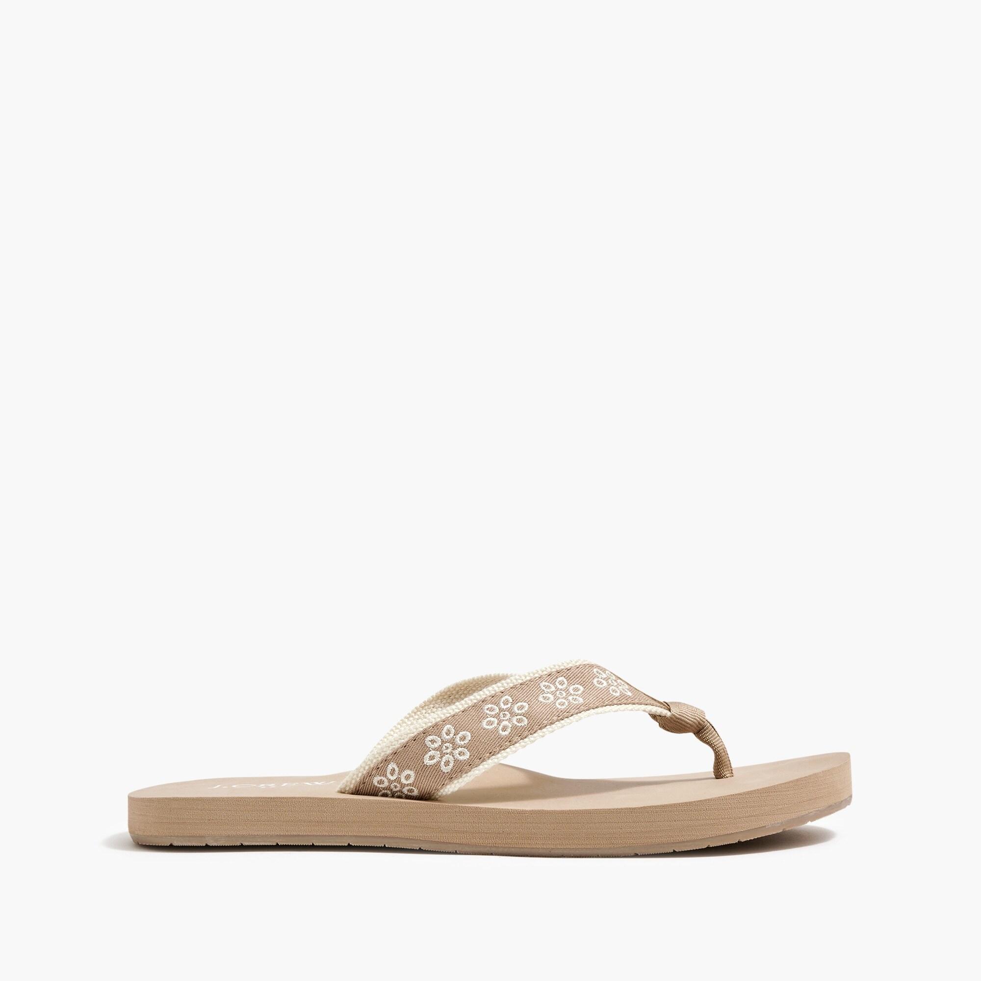 Floral flip-flops Product Image