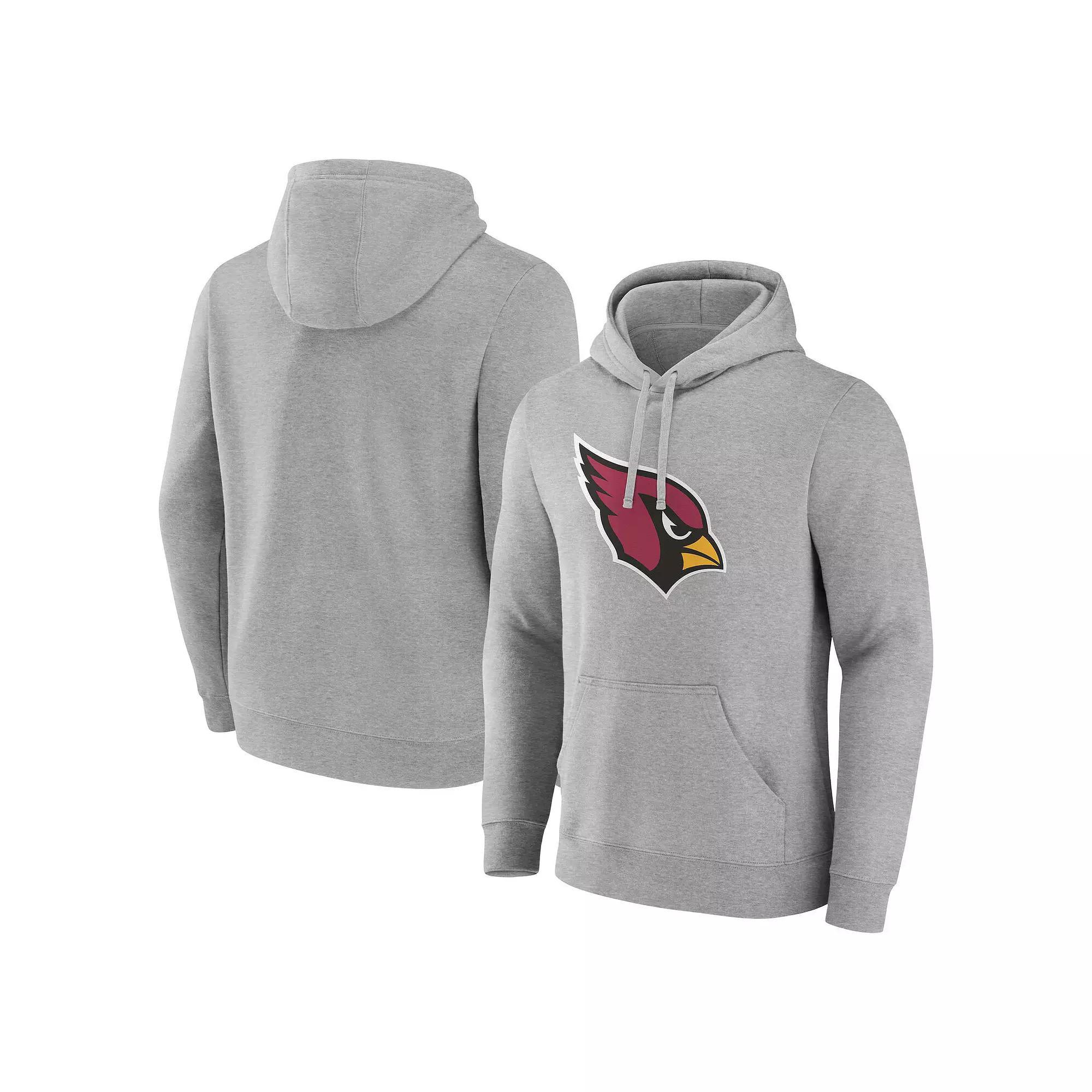Men's Fanatics Heather Gray New York Jets Deliver Fleece Pullover Hoodie, Size: 5XL, Grey Product Image