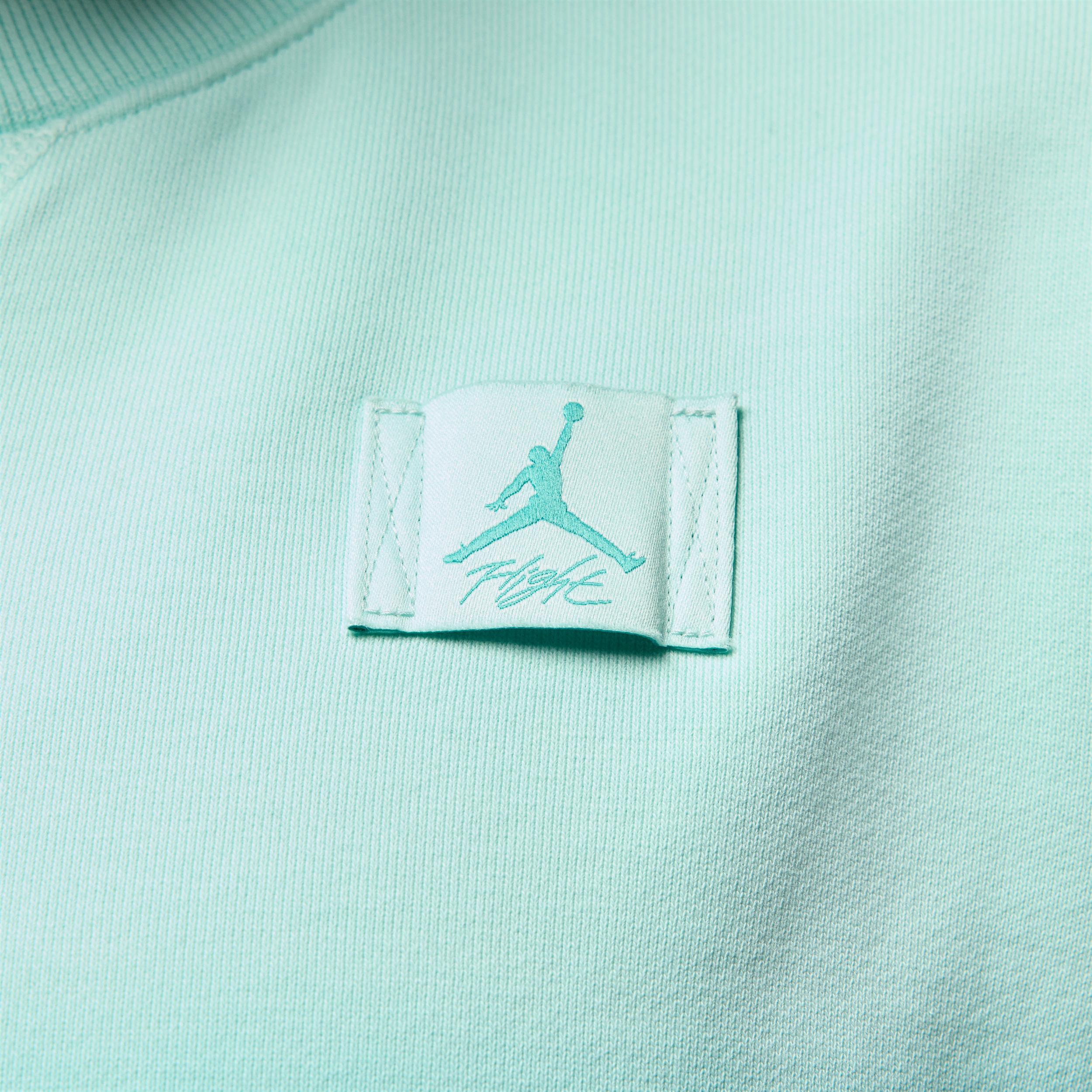 Women's Jordan Flight Fleece French Terry Crew-Neck Sweatshirt Product Image