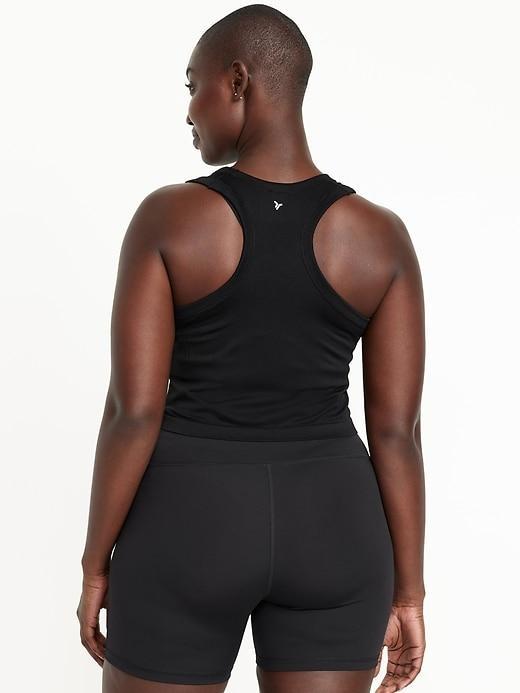 Fluid Seamless Fitted Crop Tank Top Product Image