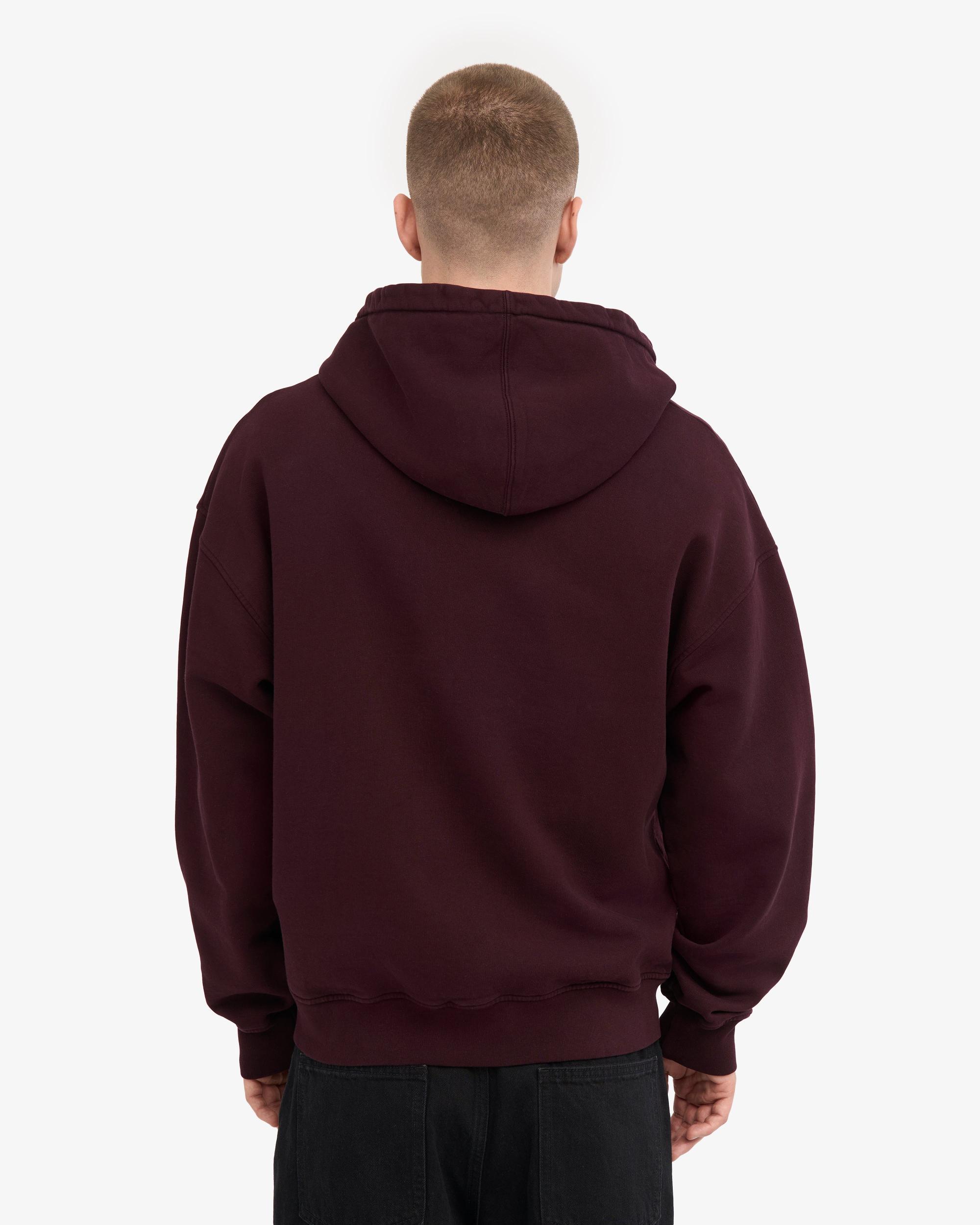 Organic Oversized Zip Hood - Neptune Blue Product Image