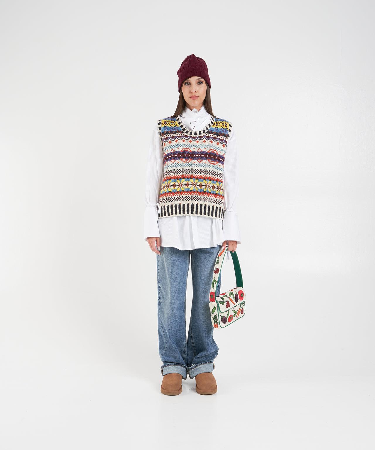 Wool Vest 'Scottish Gilet' Product Image