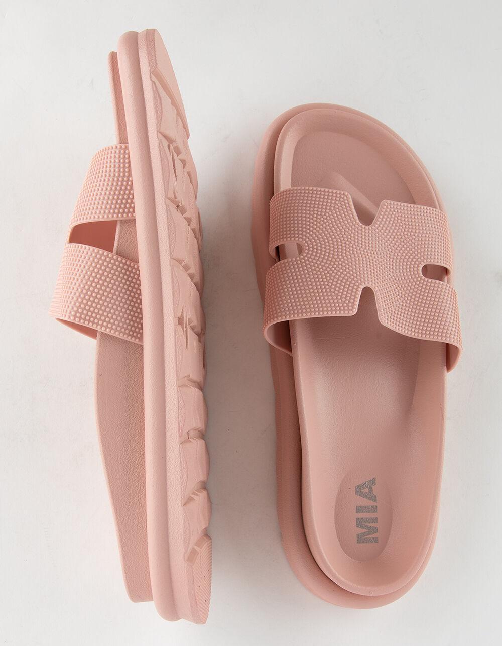 MIA Bertini Womens Slide Sandals - BONE Product Image
