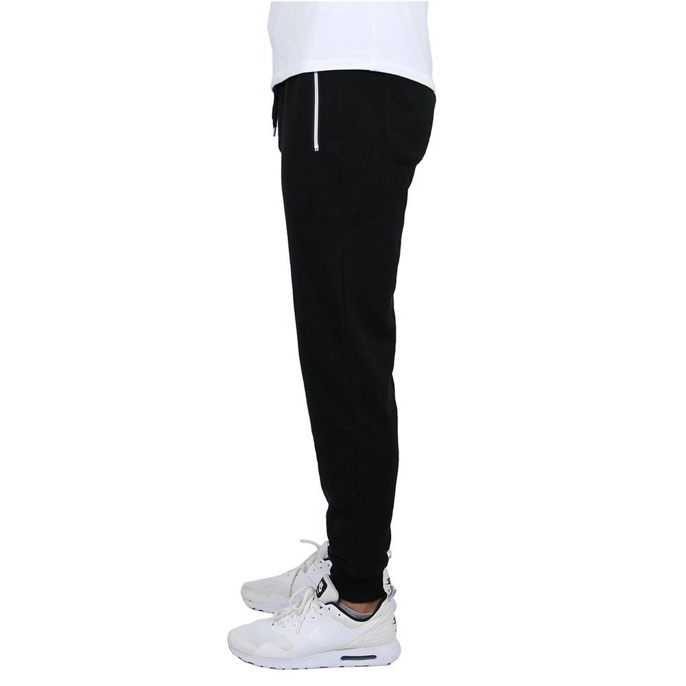 Blue Ice Men's  Fleece-Lined Jogger Sweatpants With Zipper Pockets Product Image