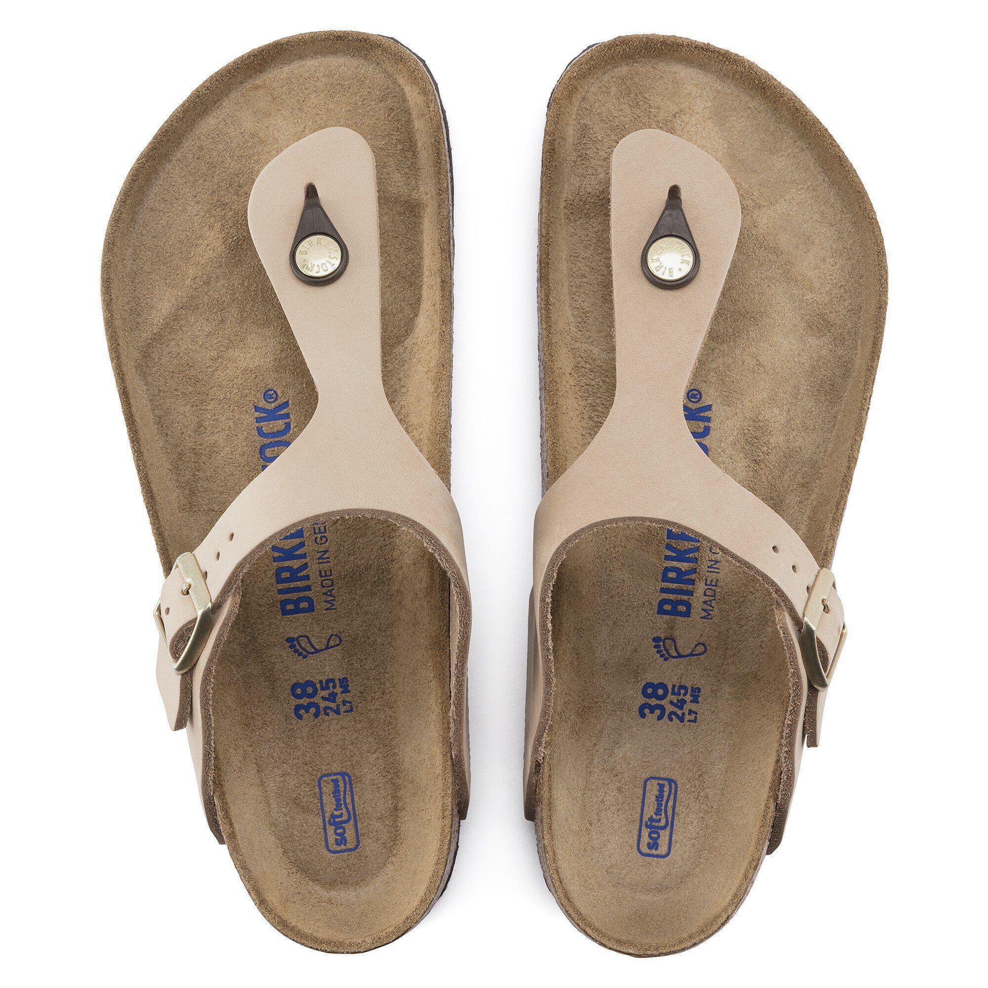 Gizeh Soft Footbed Nubuk Leather Product Image