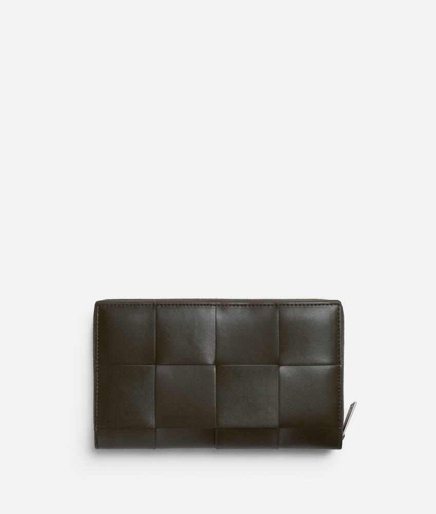 Men's Cassette Zip Around Wallet in Kaki/light butterscotch Product Image