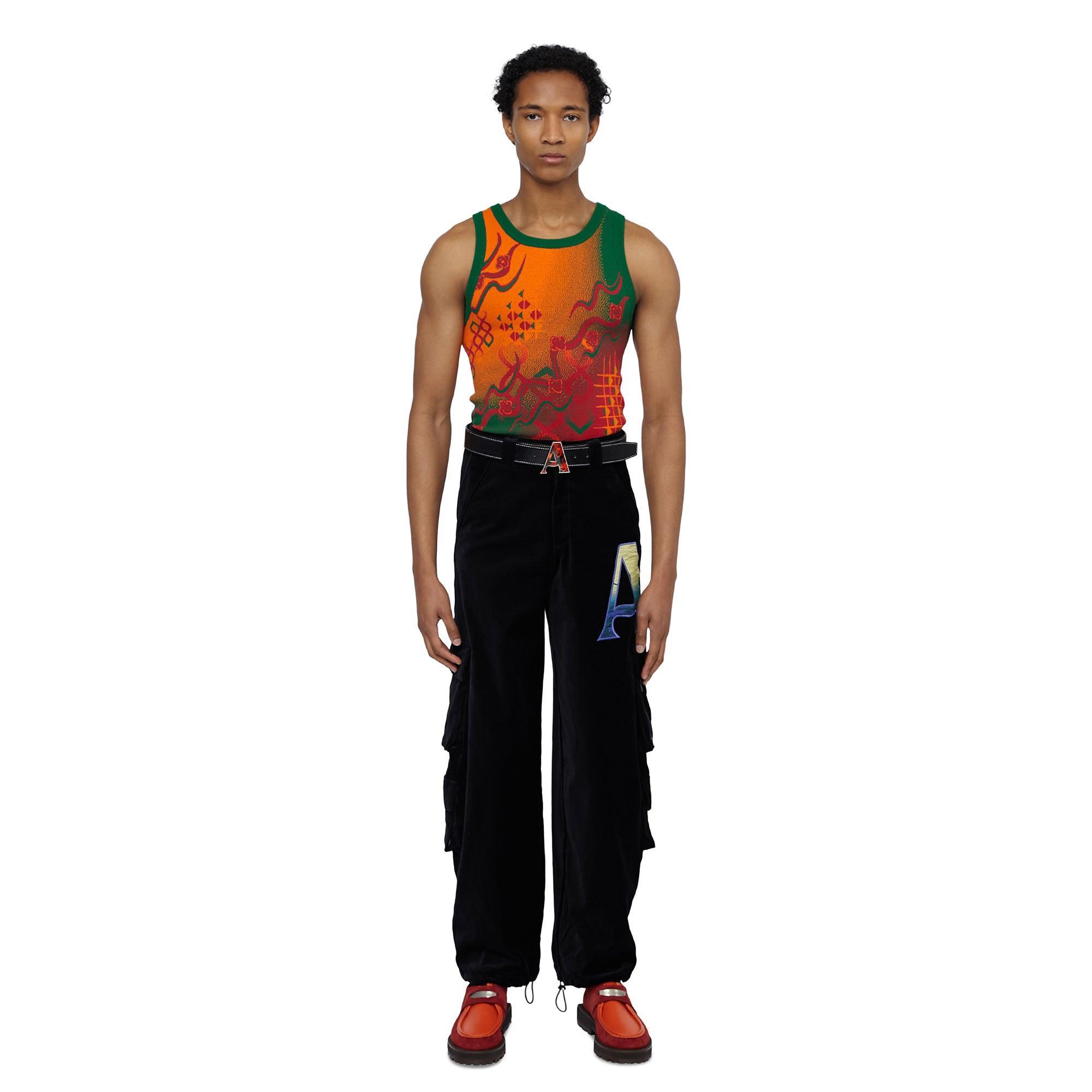 Aspara Knitted Vest Male Product Image
