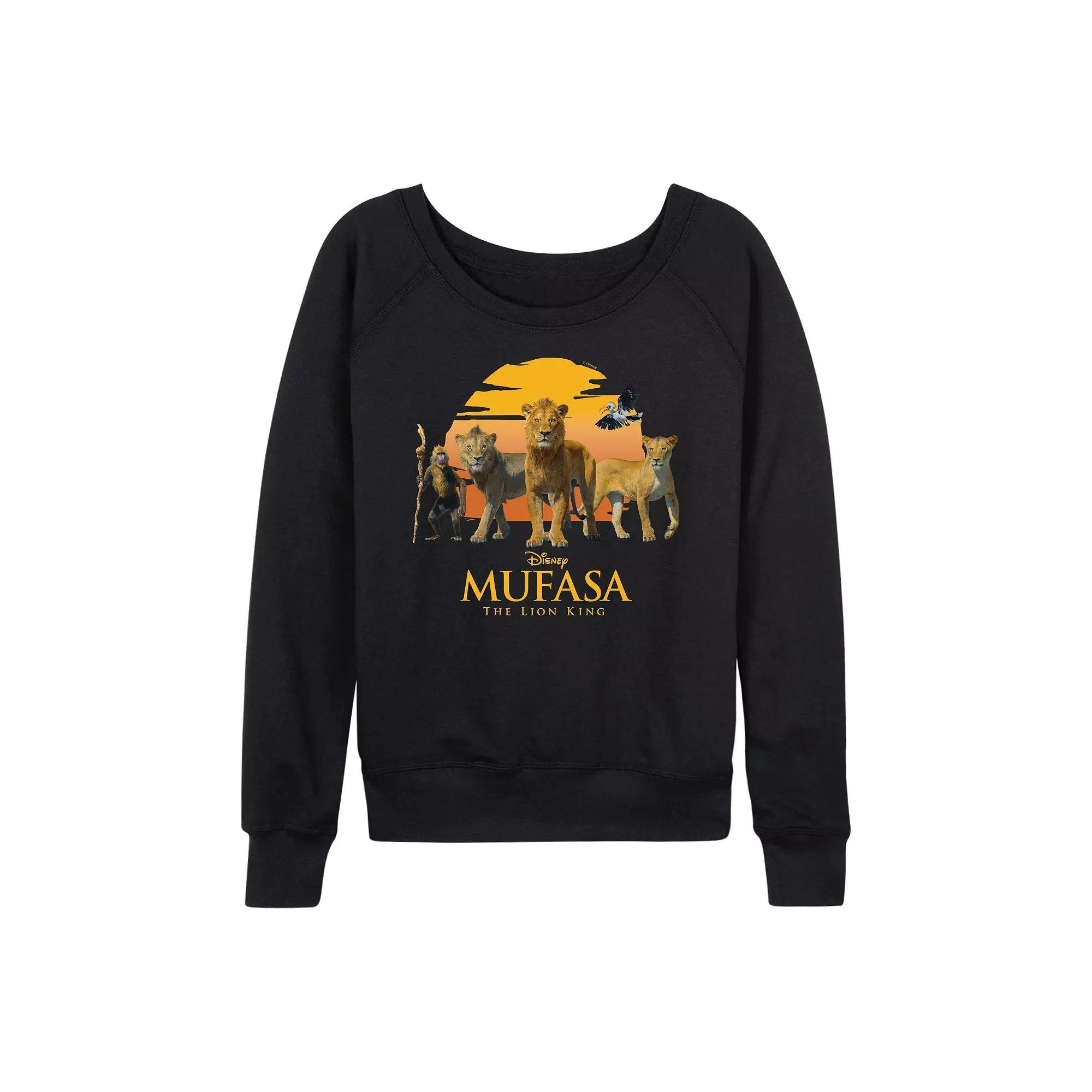 Disneys Mufasa: The Lion King Womens Sun French Terry Long Sleeve Tee Product Image