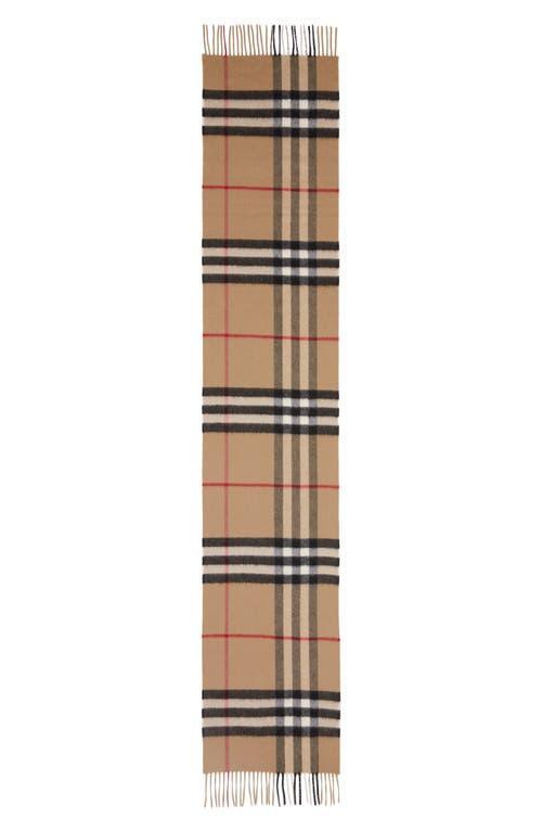 Giant Check Cashmere Scarf Product Image