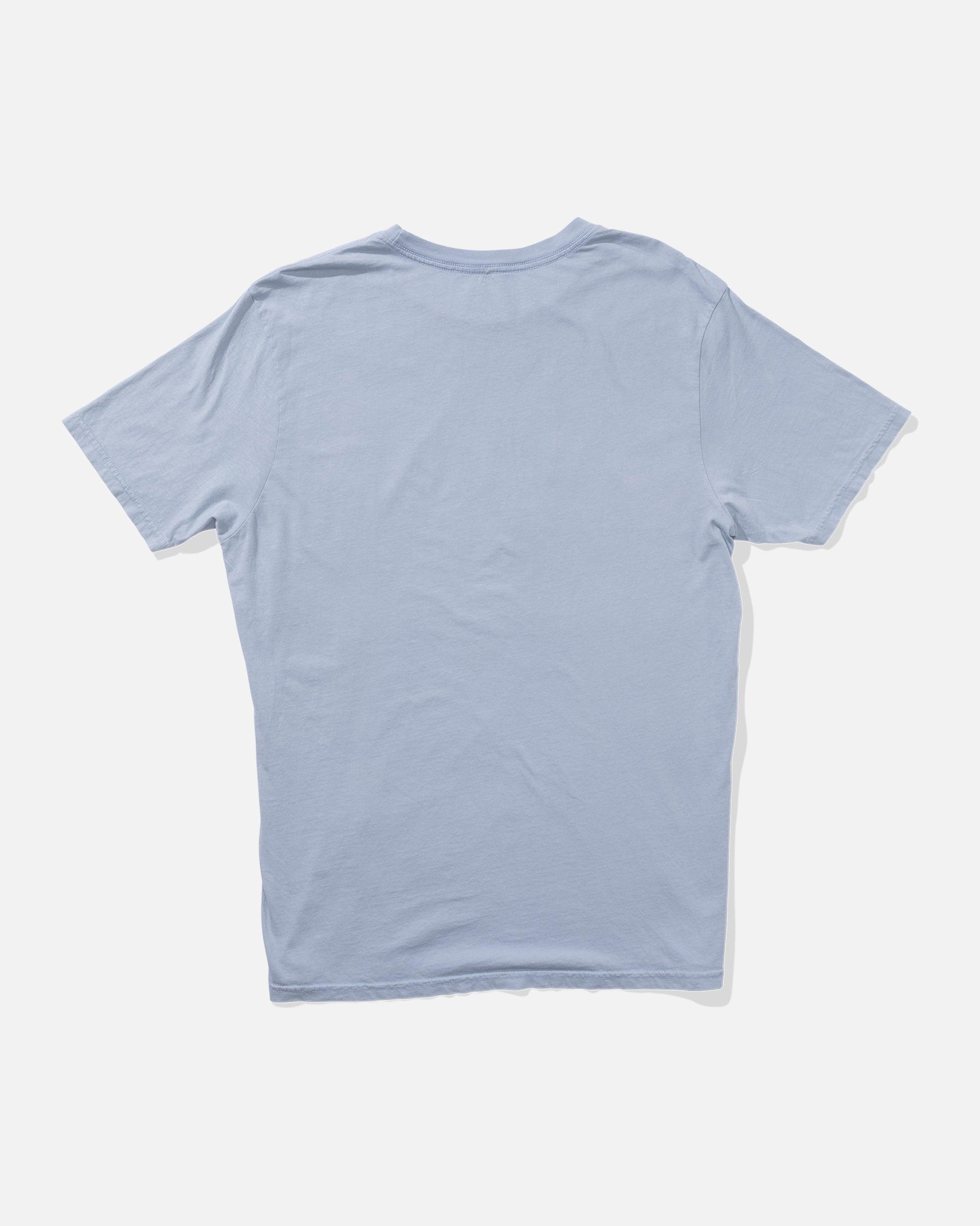 Water Line Vintage Ss Tee - Blue Fog Product Image