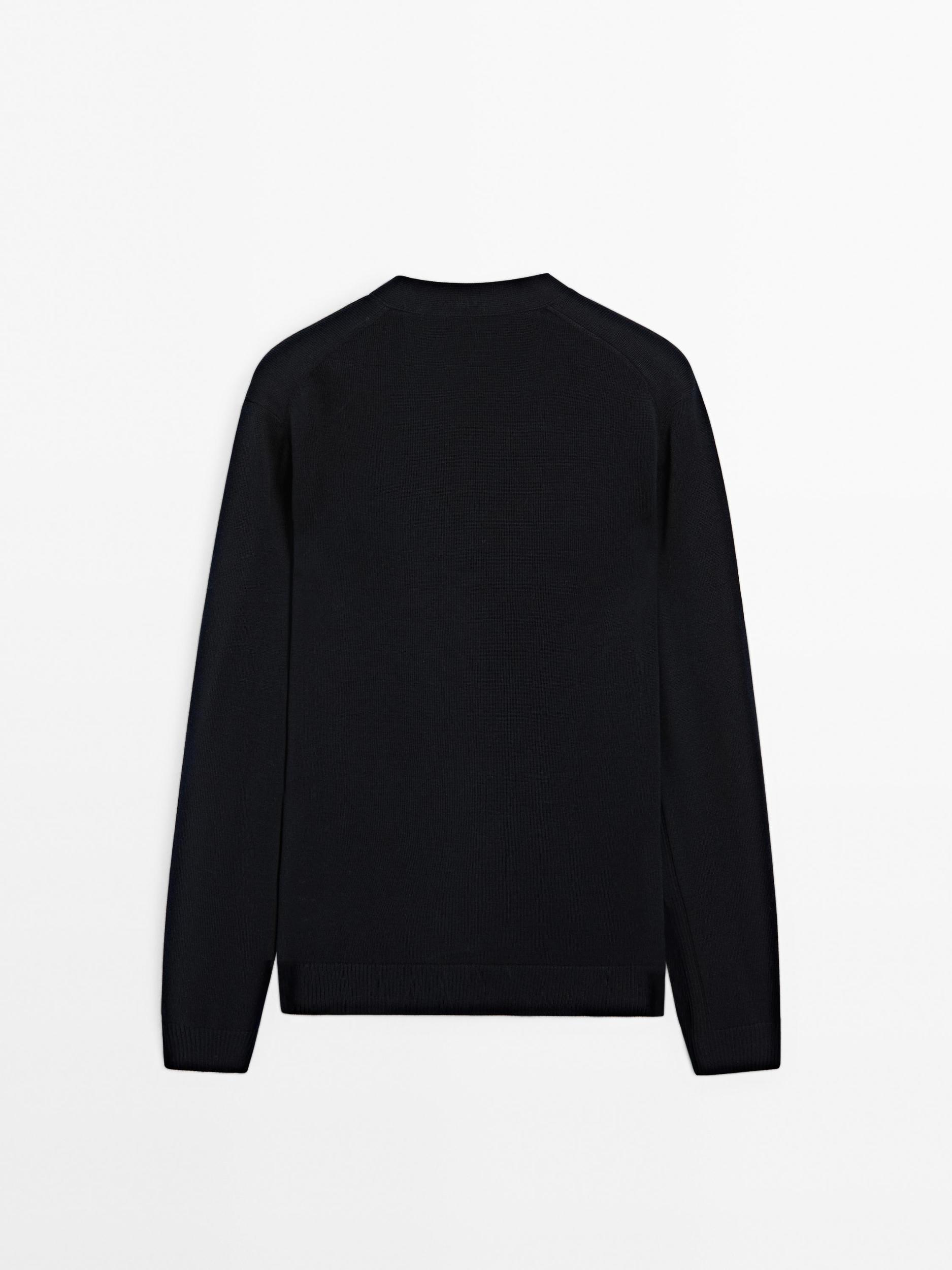 100% cotton knit cardigan Product Image