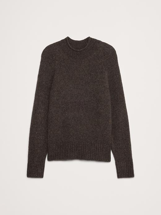 Alpaca-Wool Blend Crew-Neck Sweater Product Image