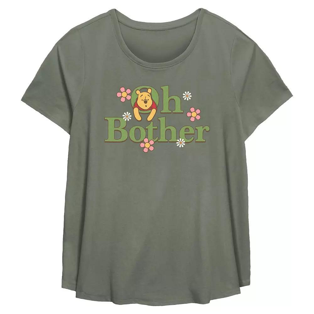 Plus Size Dungeons & Dragons Find Your Journey Floral Flowy Graphic Tee, Women's, Size: 3XL, Green Product Image