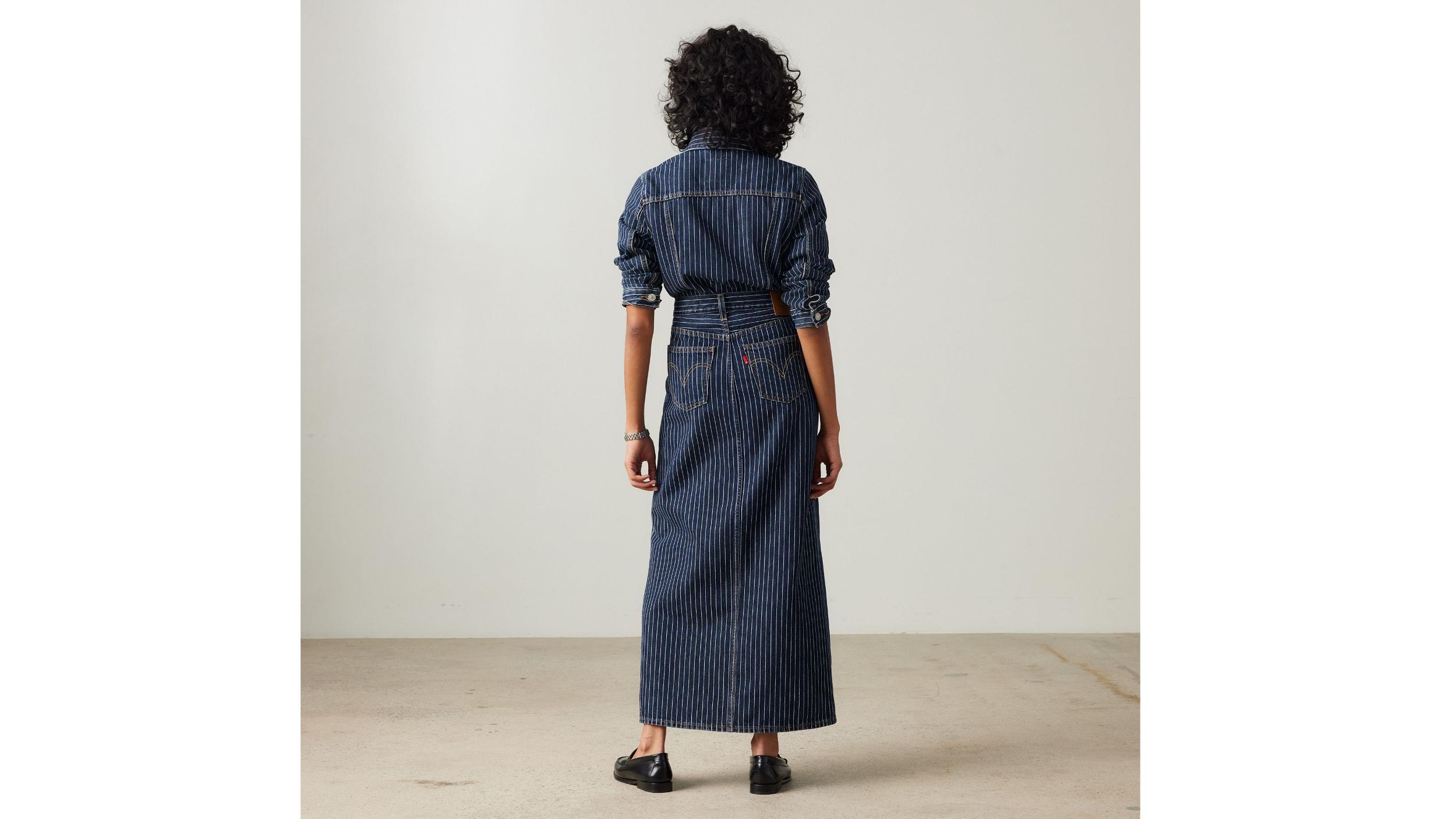 Ankle Column Corduroy Skirt Product Image