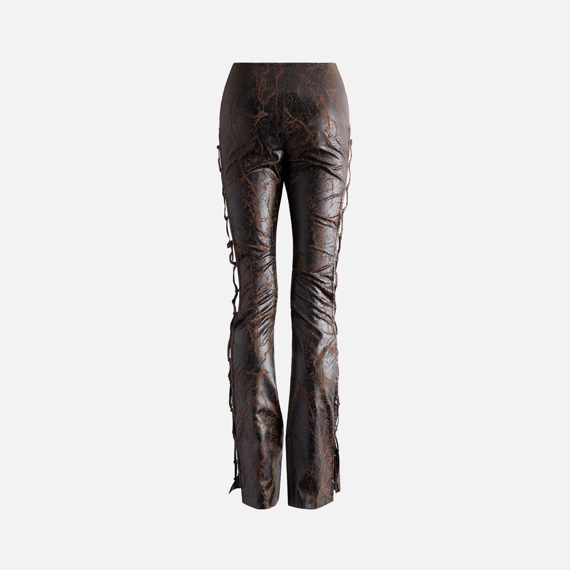 Kim Shui Minnie Lace Up Pant - Black Female Product Image